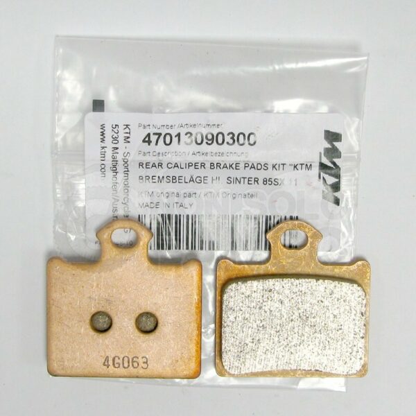 Coppia pastiglie freno posteriore KTM 85 105 SX e Freeride