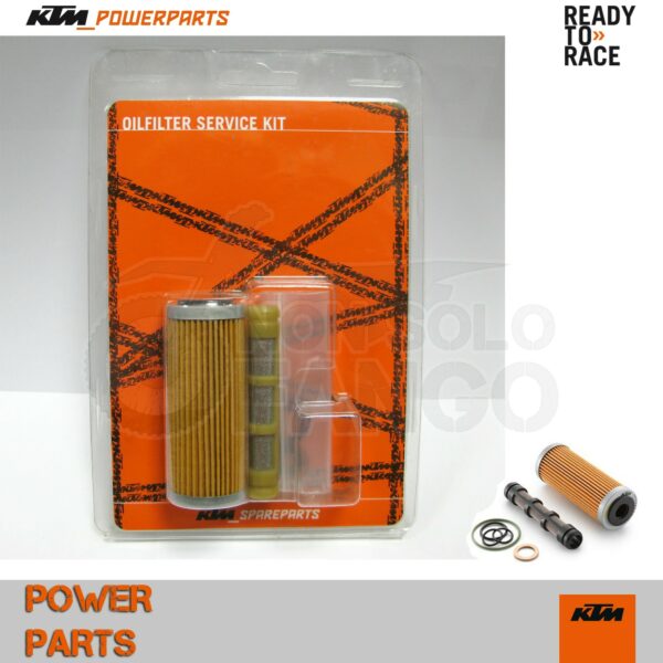 Kit filtri olio KTM 250 e 350 EXC-F SX-F Freeride dal 2011 al 2024