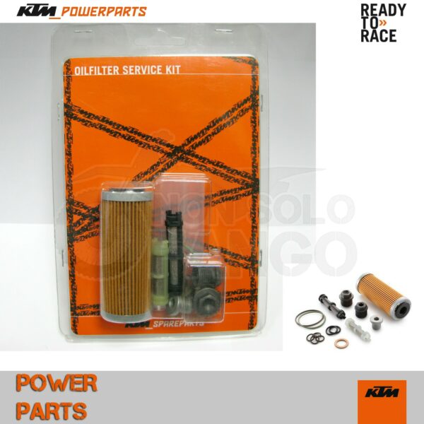 Kit filtri olio e guarnizione EXC 400 450 530 dal 2009 al 2011