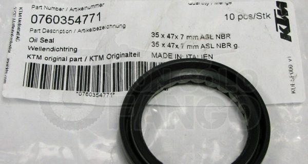 PARAOLIO RUOTA ANTERIORE KTM misura 35x47x7