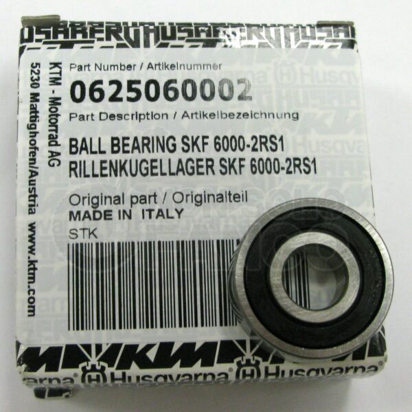 Cuscinetto SKF 6000 2RS1 pedale freno KTM