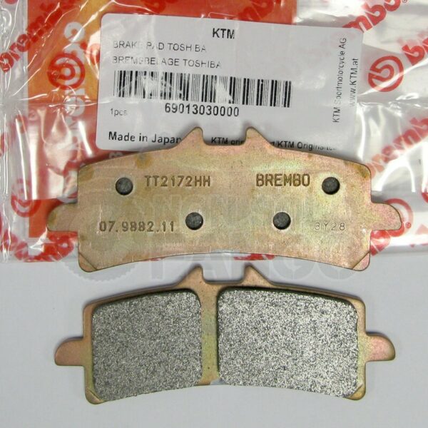 Coppia pastiglie Brembo freno anteriore KTM 1190 RC8