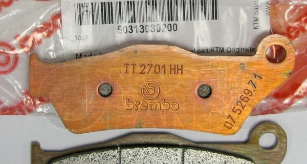 Coppia pastiglie Brembo freno posteriore KTM 990 Adventure  Supermoto