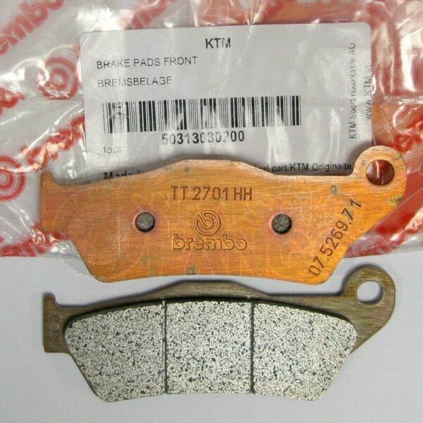 Coppia pastiglie Brembo freno posteriore KTM 990 Adventure Supermoto