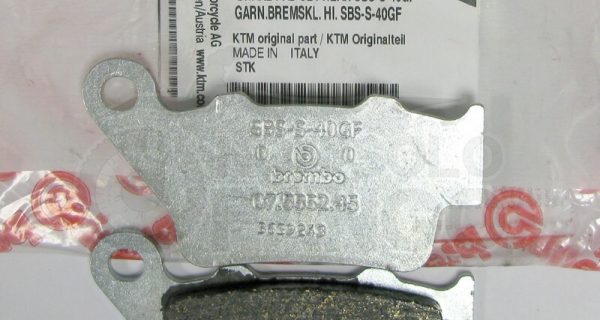 Coppia pastiglie Brembo freno posteriore KTM 690 Duke Enduro Supermoto