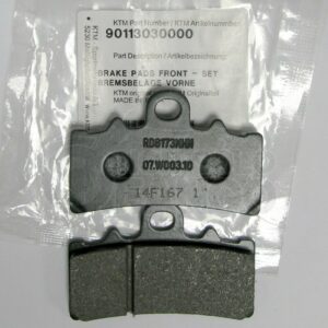 Coppia pastiglie freno anteriore KTM Duke ed RC dal 2011 al 2014