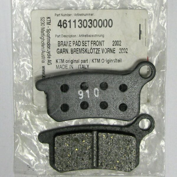 Coppia pastiglie freno anteriore KTM 65 85 105 SX mini 2003 2011