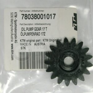 Ingranaggio pompa olio 17 Z KTM 400 450 500 530 EXC 2008 2016