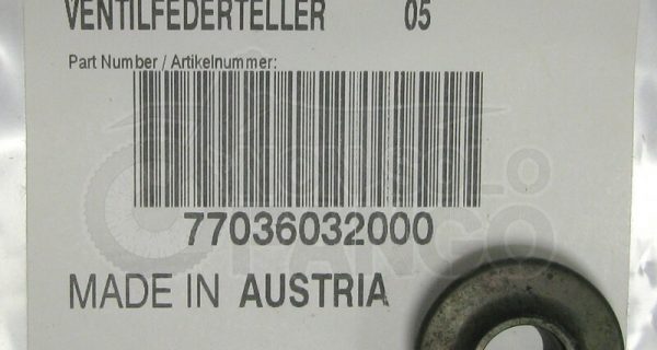 Scodellino superiore molle valvole KTM EXC-F ed SX-F 250 2006 2007
