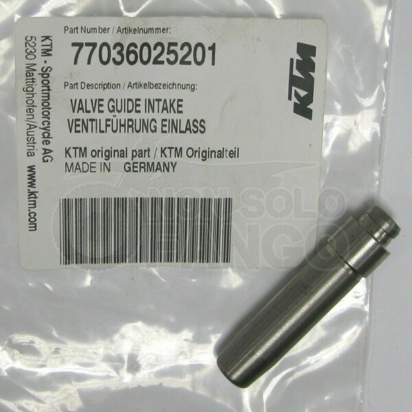Guida valvola di aspirazione KTM EXC-F 250 ed SX-F 250 2008 2011