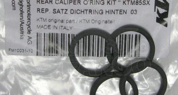 Kit o-ring riparazione pinza freno posteriore KTM 85 105 SX 2003 2010 E 65 SX 2009 2016