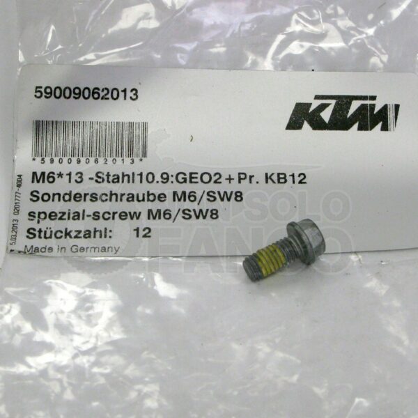 Vite fissaggio disco freno M6x13 CH. 8 KTM EXC SX