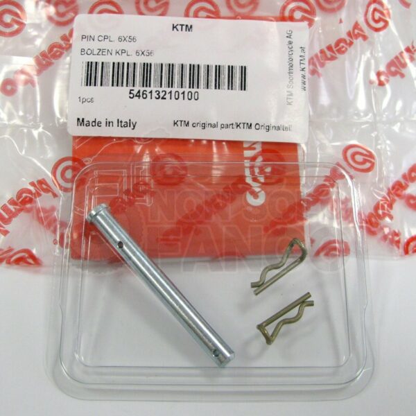 Perno pastiglie freno pinza anteriore KTM EXC SX dal 1996 al 2009