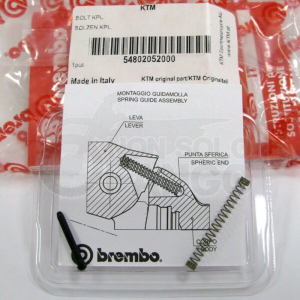 Spinetta leva frizione con molla KTM EXC ed SX dal 2006 al 2018