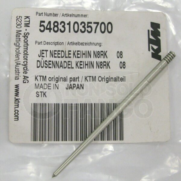 Spillo carburatore Keihin N8RK KTM EXC 250 ed EXC 300