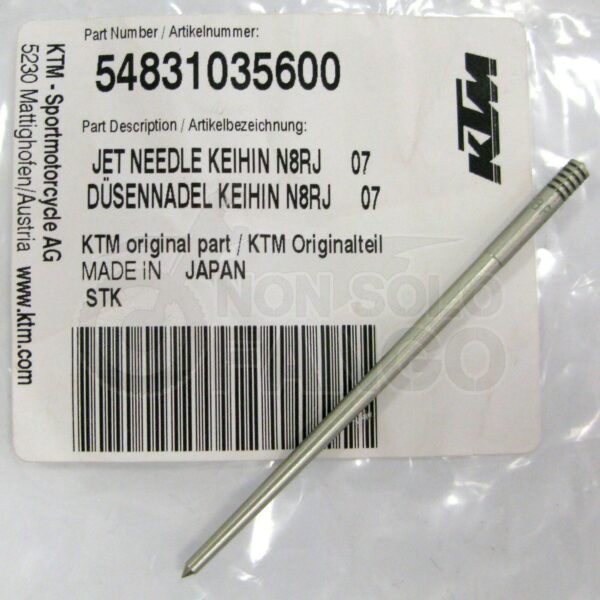 Spillo carburatore Keihin N8RJ KTM EXC 250 ed EXC 300