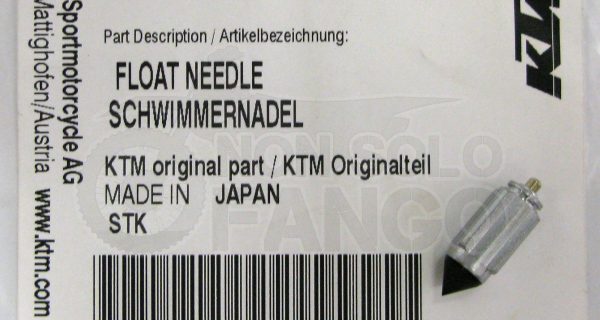 Spillo galleggiante carburatore Keihin KTM EXC ed SX
