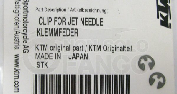 Coppia molla di ritegno spillo carburatore Keihin KTM EXC ed SX