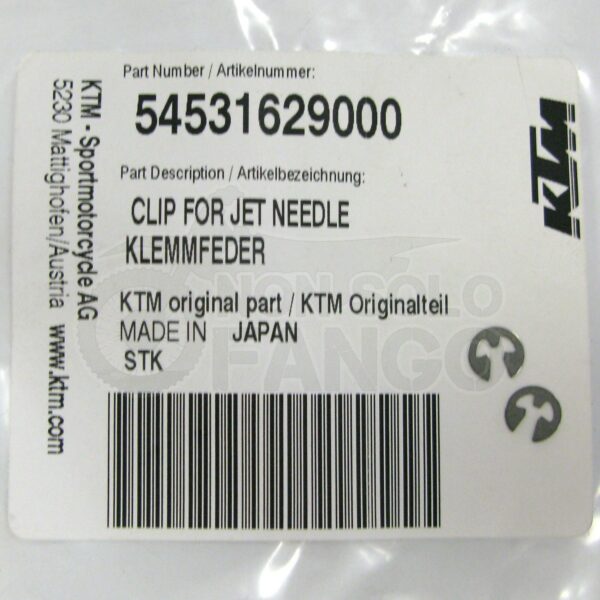 Molla di ritegno spillo carburatore Keihin KTM EXC ed SX