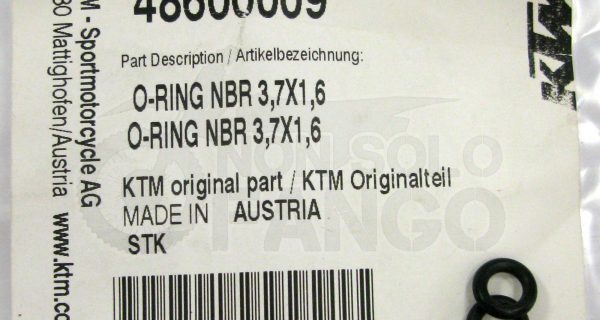 Coppia O-ring vite di sfiato tappo forcella M4x6 KTM EXC SX Enduro