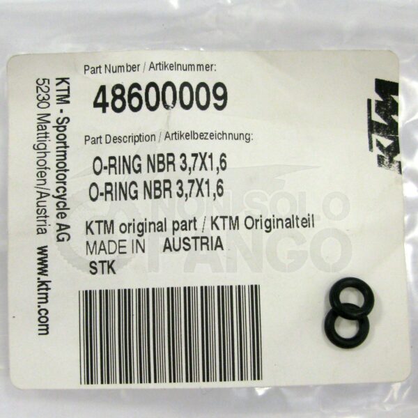 O-ring vite di sfiato tappo forcella M4x6 KTM EXC SX Enduro