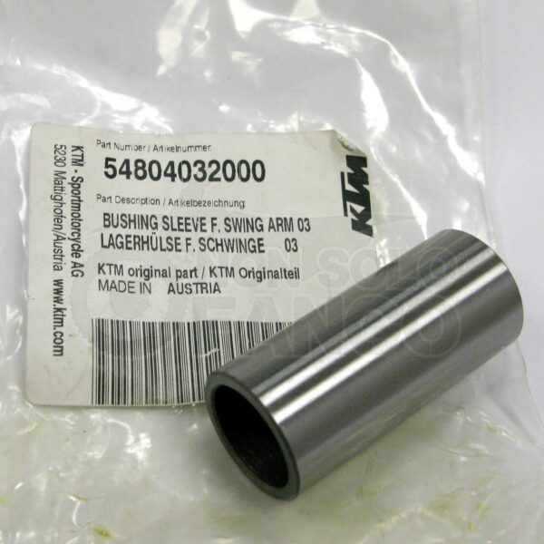 Boccola gabbia forcellone KTM EXC ed SX dal 2004 al 2016