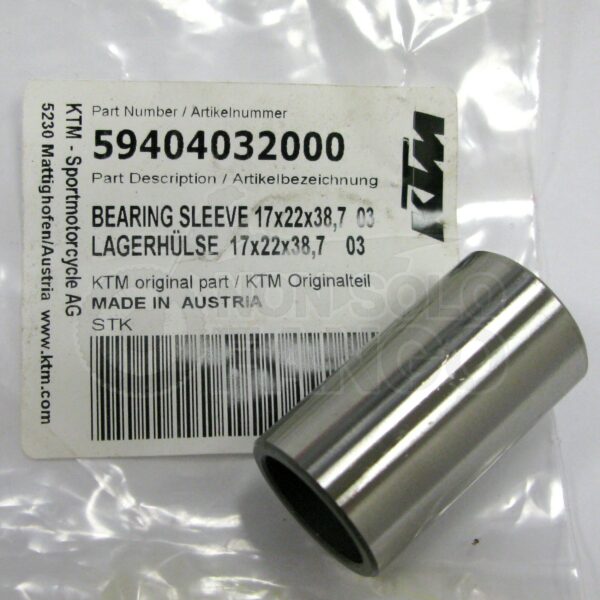 Boccola gabbia forcellone KTM EXC SX Duke Enduro SMC dal 2005 al 2018