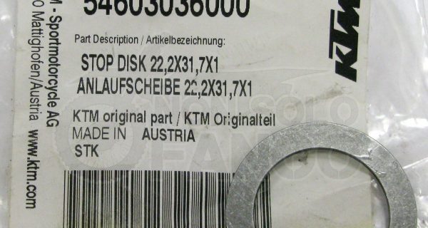 Rondella forcellone KTM EXC SX Duke Enduro SMC