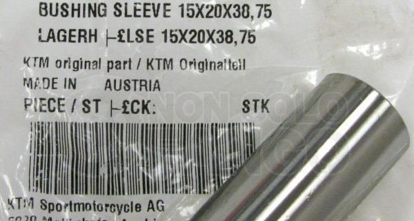 Boccola gabbia forcellone EXC dal 2000 al 2003 ed SX 85 105 dal 2005 al 2016