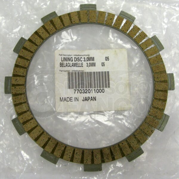 Disco guarnito 3,0 mm frizione KTM 125 200 250 EXC SX XC-W dal 2010 al 2018