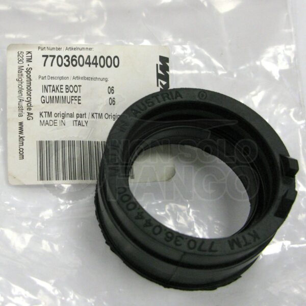Collettore di aspirazione in gomma KTM SX-F EXC 250 400 450 525 dal 2006 al 2011