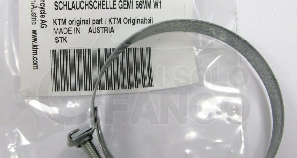 Fascetta metallica collettore aspirazione KTM EXC SX 4T dal 2001 al 2011