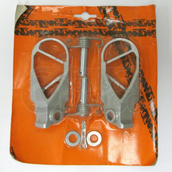 Kit pedane argento complete per EXC ed SX dal 2007 al 2013