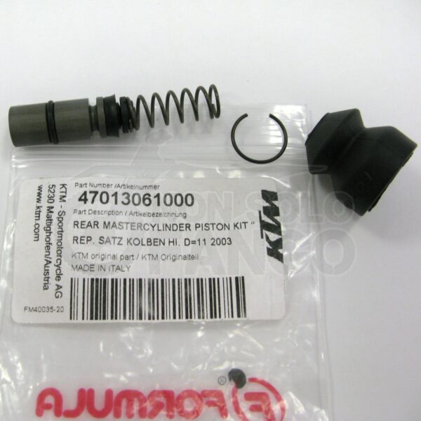 Kit riparazione pompa freno posteriore D.11 KTM 65 85 105 SX dal 2004 al 2019