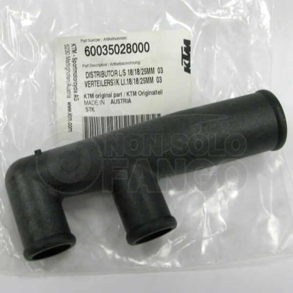 Raccordo tubo radiatore KTM 990 Adventure e Supermoto dal 2006 al 2013