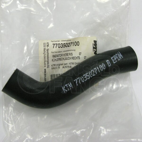 Tubo radiatore destro KTM 250 EXC-F SX-F dal 2008 al 2013