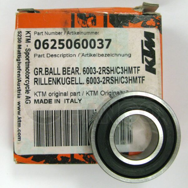 Cuscinetto 6203 2RSH C3 ruota anteriore e posteriore KTM 65 SX