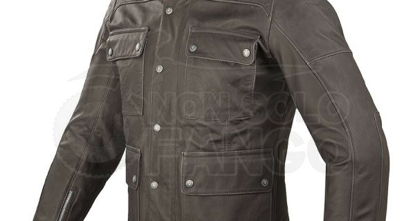 Giubbotto Dainese Maverick Pelle Testa di Moro 46