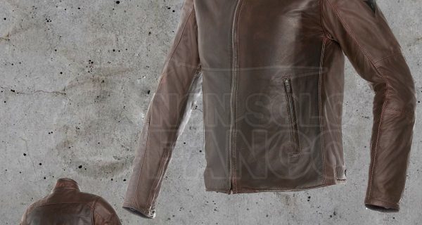Giubbotto Pelle Dainese Mike Leather Jacket Testa di Moro