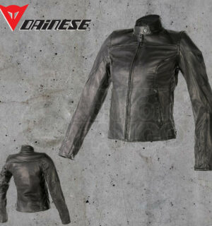 Giubbotto Dainese Mike Pelle Lady Nero