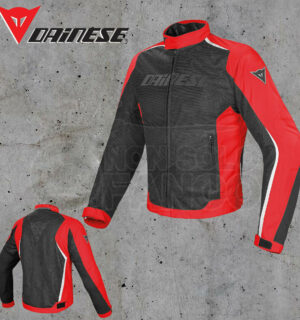 Giubbotto Dainese Hydra Flux D-Dry Nero/Rosso/Bianco