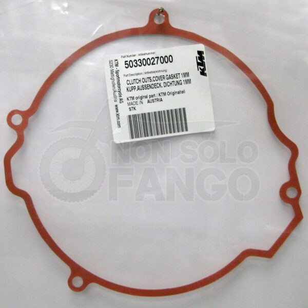 Guarnizione coperchio frizione 1 mm KTM EXC SX 125 200 dal 1999 al 2016