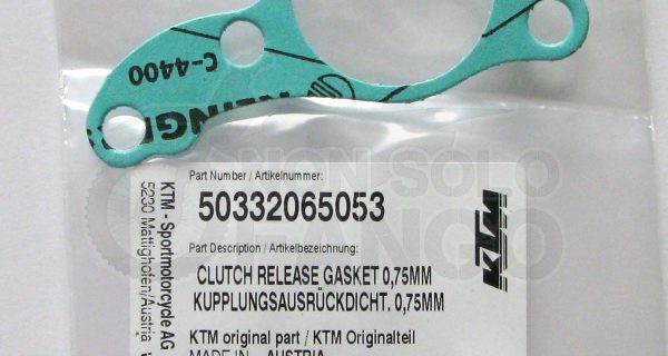 Guarnizione spingifrizione 0,75 mm KTM EXC SX 125 200  dal 1998 al 2016