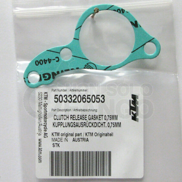 Guarnizione spingifrizione 0,75 mm KTM EXC SX 125 200 dal 1998 al 2016