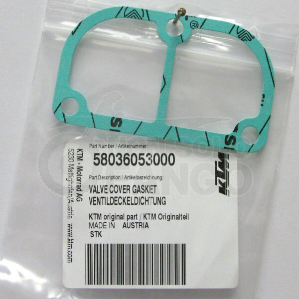 Guarnizione coperchio valvole KTM EXC 250 400 450 520 525 dal 2001 al 2007