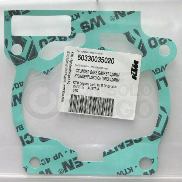 Guarnizione cilindro KTM EXC SX 125 200 dal 1998 al 2016