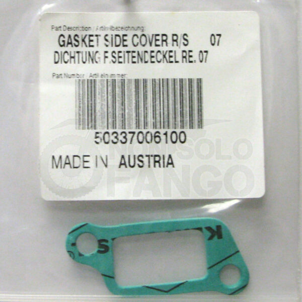 Guarnizione coperchio valvola destro KTM EXC ed SX 125 dal 2007 al 2016