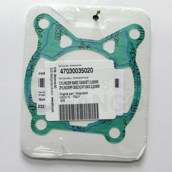 Guarnizione cilindro 0,20 mm KTM SX 85 105 dal 2004 al 2016