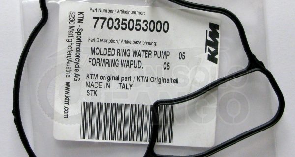 Guarnizione o-ring coperchio pompa acqua EXC-F e SX-F dal 2006 al 2013