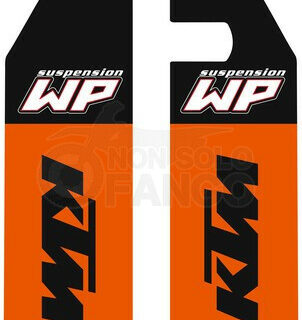 Coppia adesivi copristeli KTM EXC SX dal 2006 al 2007